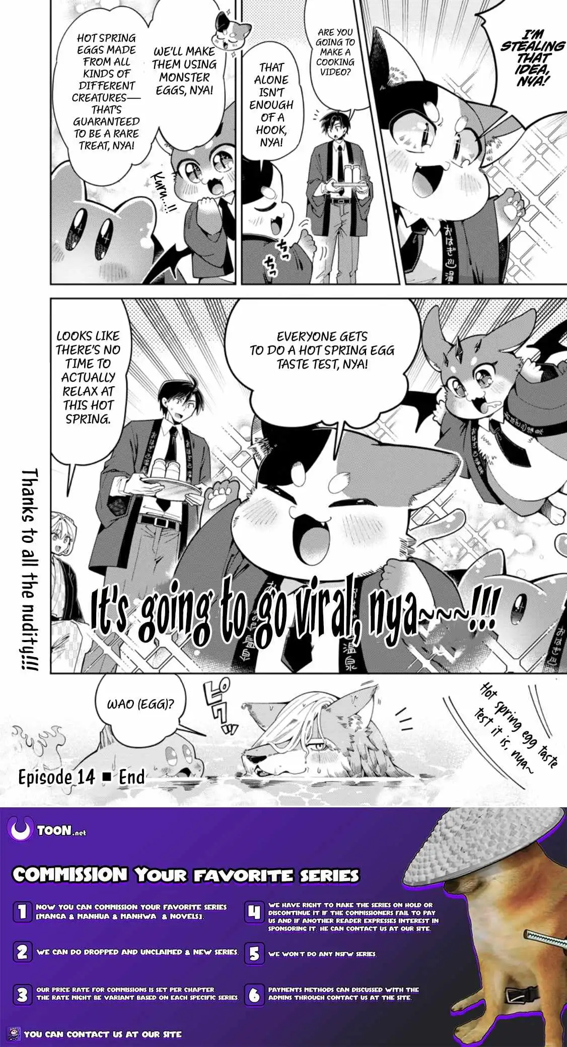 Shachiku no Ore, Dragon ni Natsukareta node Pet Haishin wo Hajimemasu ~Chibikko Dragon to Monster Bokujou Life~ Chapter 14.3 — Page 7