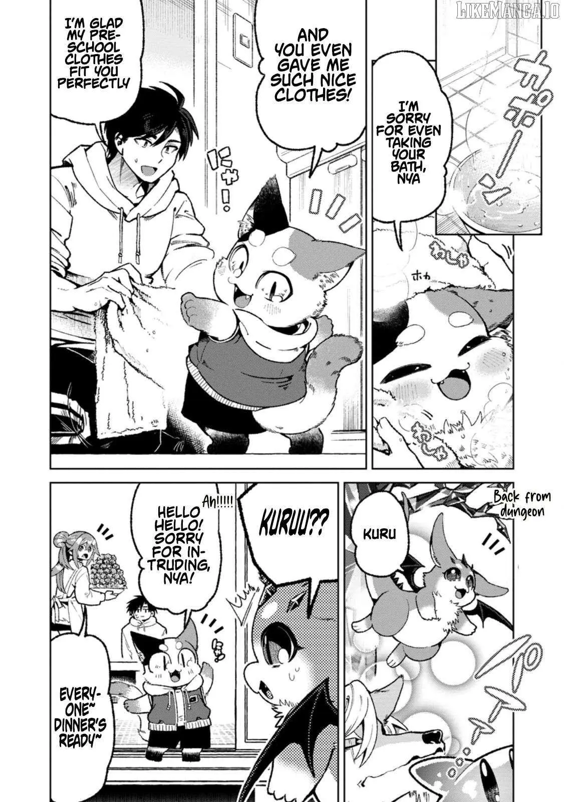 Shachiku no Ore, Dragon ni Natsukareta node Pet Haishin wo Hajimemasu ~Chibikko Dragon to Monster Bokujou Life~ Chapter 8.1 — Page 10