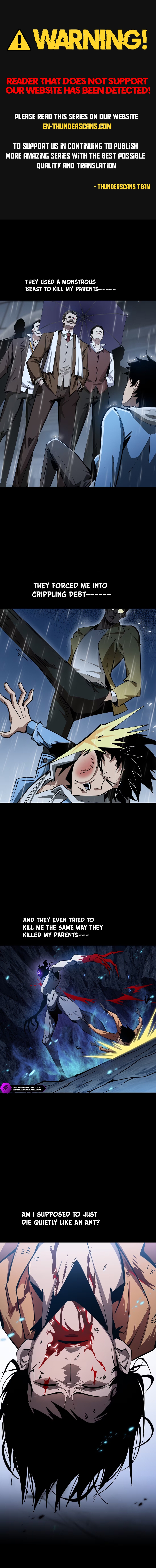 Shadow System: Harnessing Shadow Power to Become the Ultimate Hunter Chapter 0 — Page 1