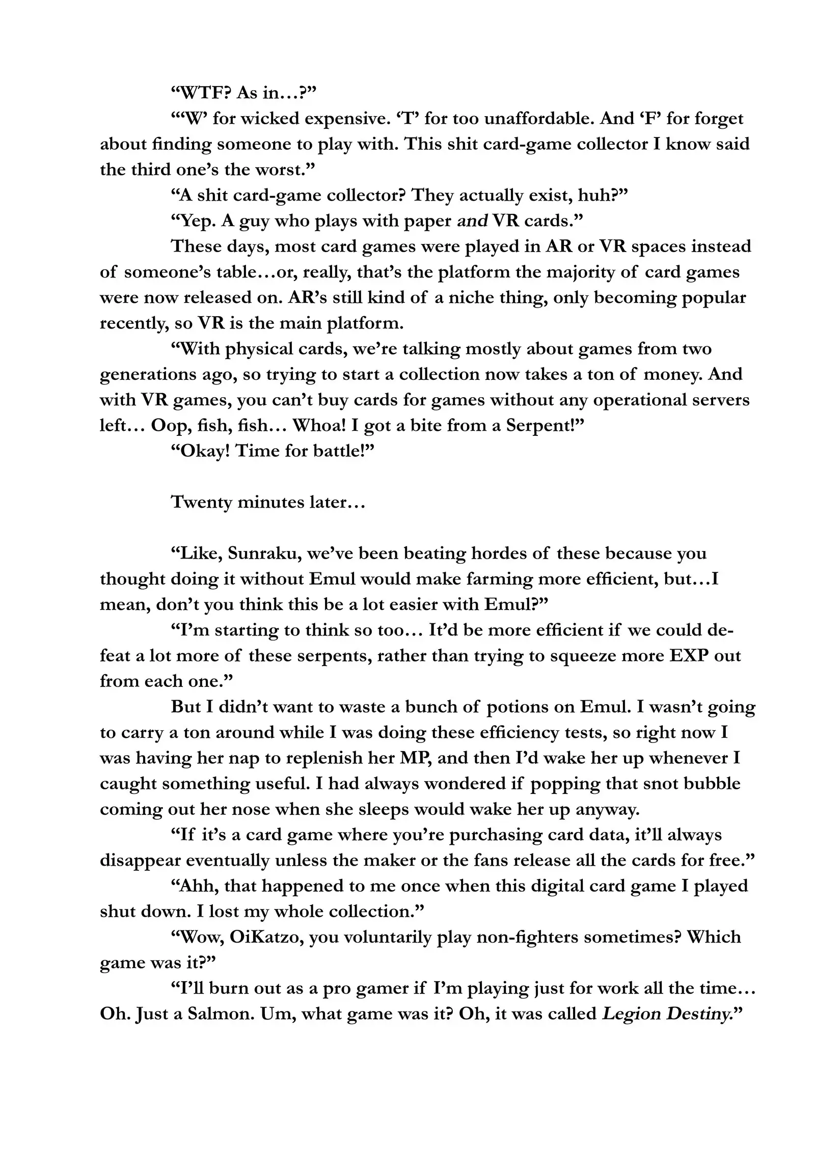 Shangri-La Frontier: Kusoge Hunter, Kami-gee ni Idoman to su Chapter 105.5 — Page 4