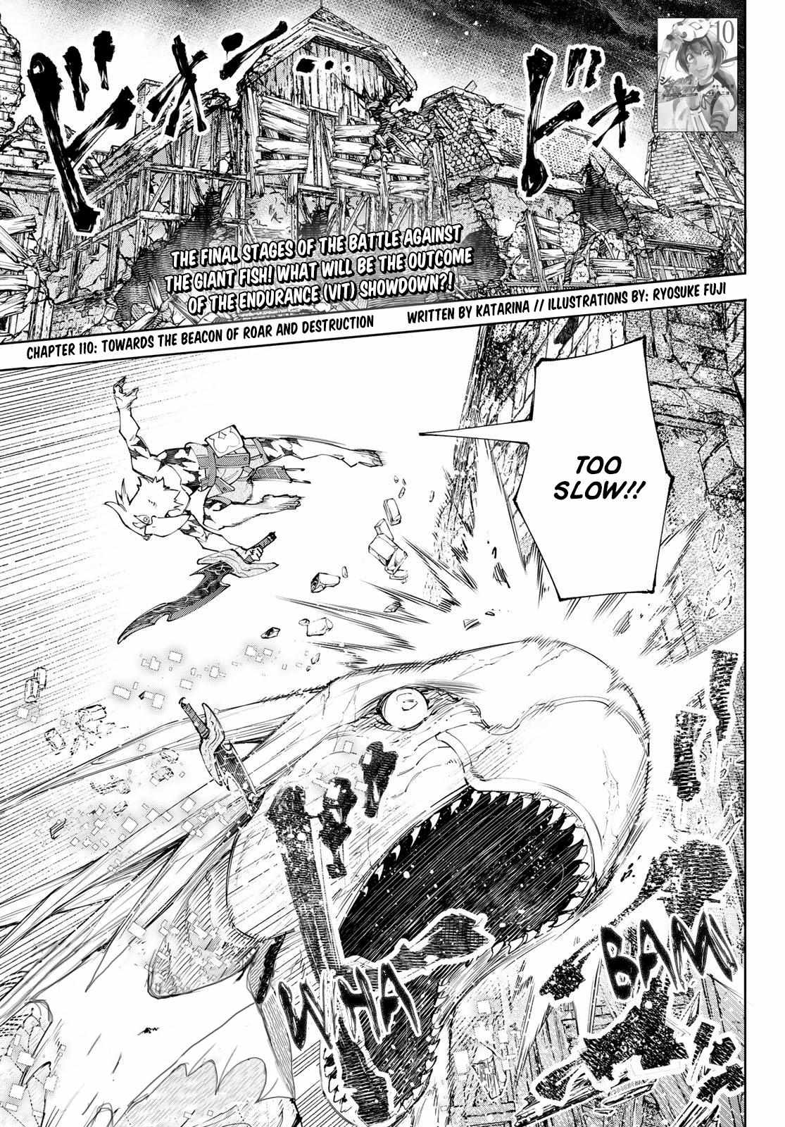 Shangri-La Frontier: Kusoge Hunter, Kami-gee ni Idoman to su Chapter 110 — Page 2