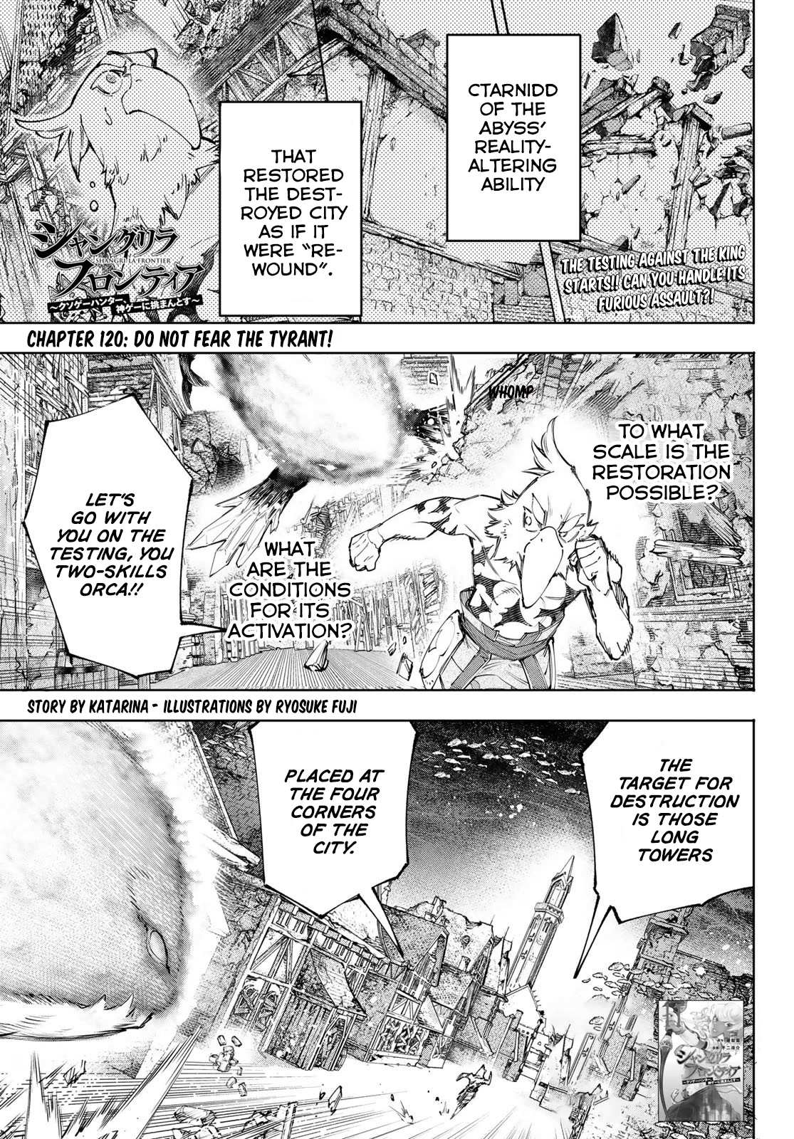 Shangri-La Frontier: Kusoge Hunter, Kami-gee ni Idoman to su Chapter 120 — Page 2