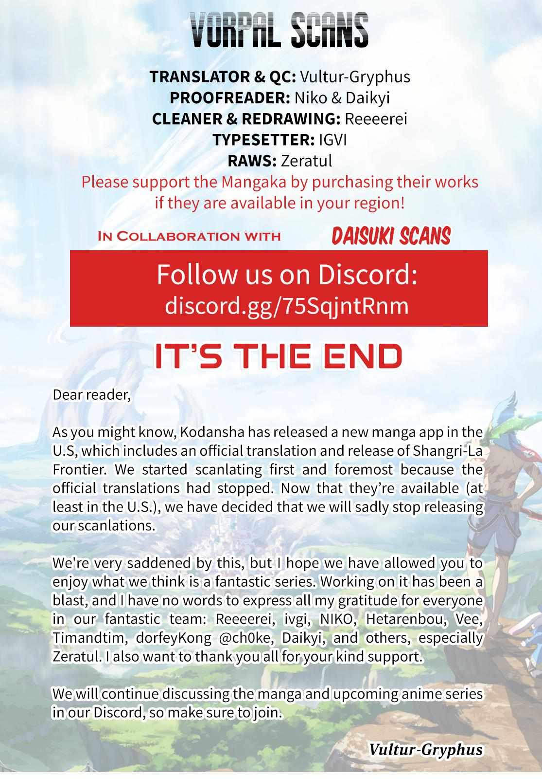 Shangri-La Frontier: Kusoge Hunter, Kami-gee ni Idoman to su Chapter 132 — Page 20