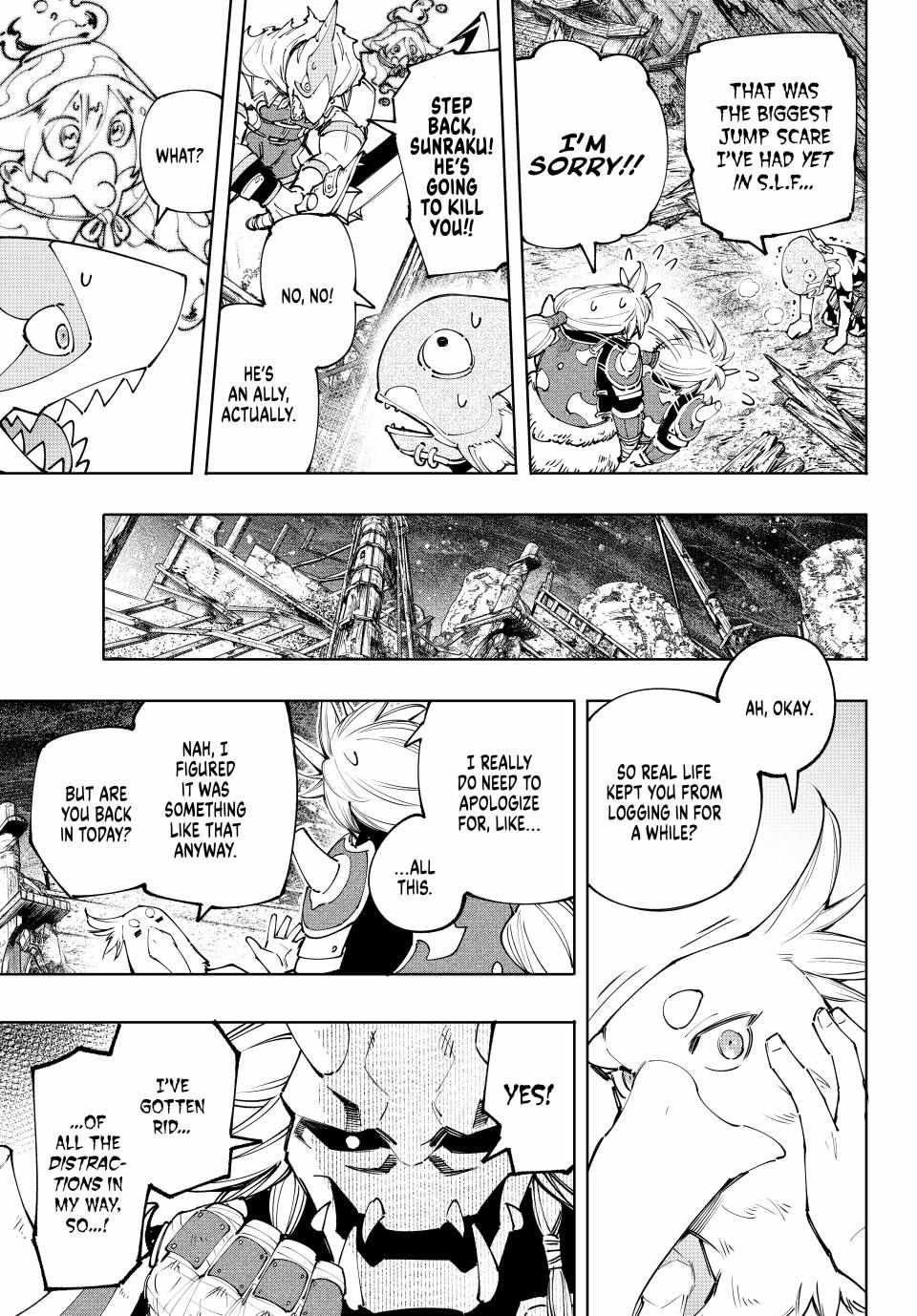 Shangri-La Frontier: Kusoge Hunter, Kami-gee ni Idoman to su Chapter 172 — Page 3