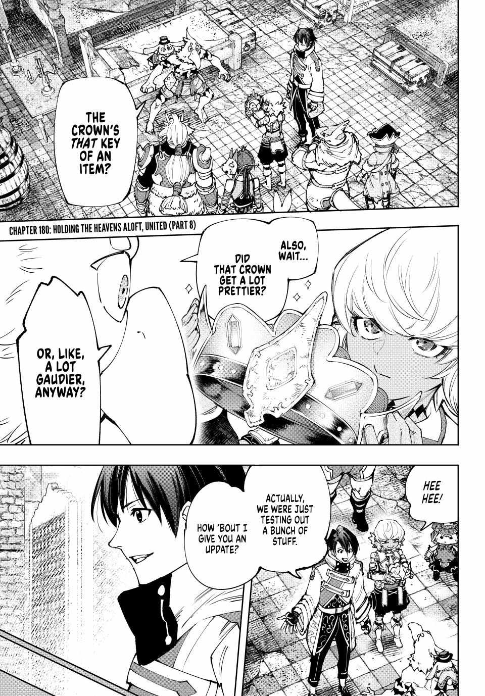 Shangri-La Frontier: Kusoge Hunter, Kami-gee ni Idoman to su Chapter 180 — Page 2