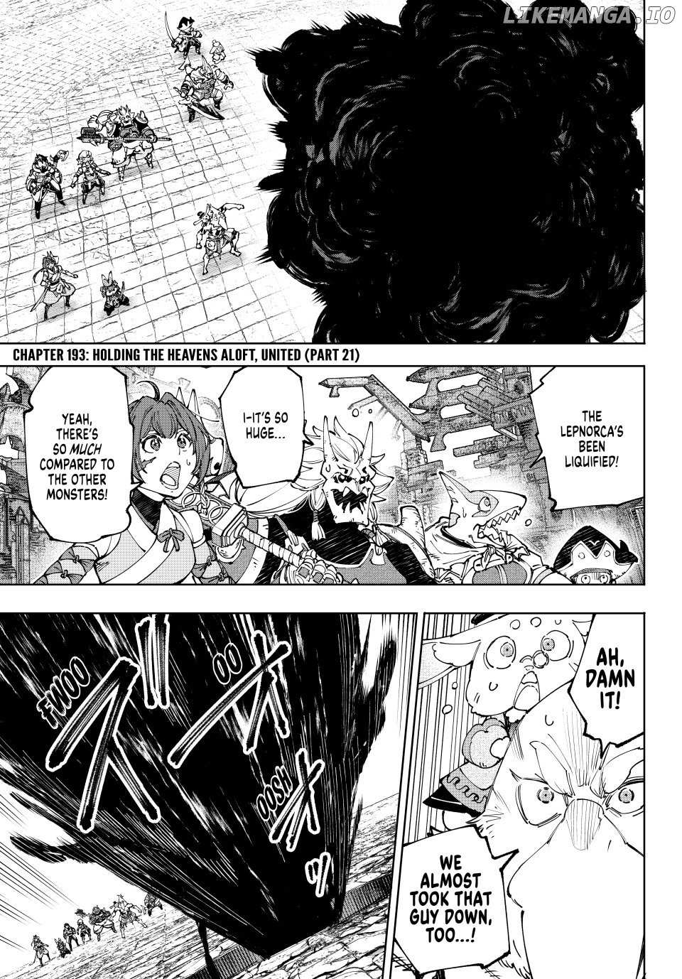 Shangri-La Frontier: Kusoge Hunter, Kami-gee ni Idoman to su Chapter 193 — Page 2