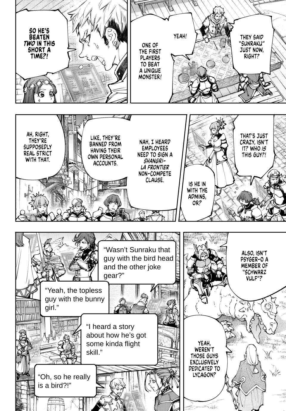 Shangri-La Frontier: Kusoge Hunter, Kami-gee ni Idoman to su Chapter 209 — Page 2