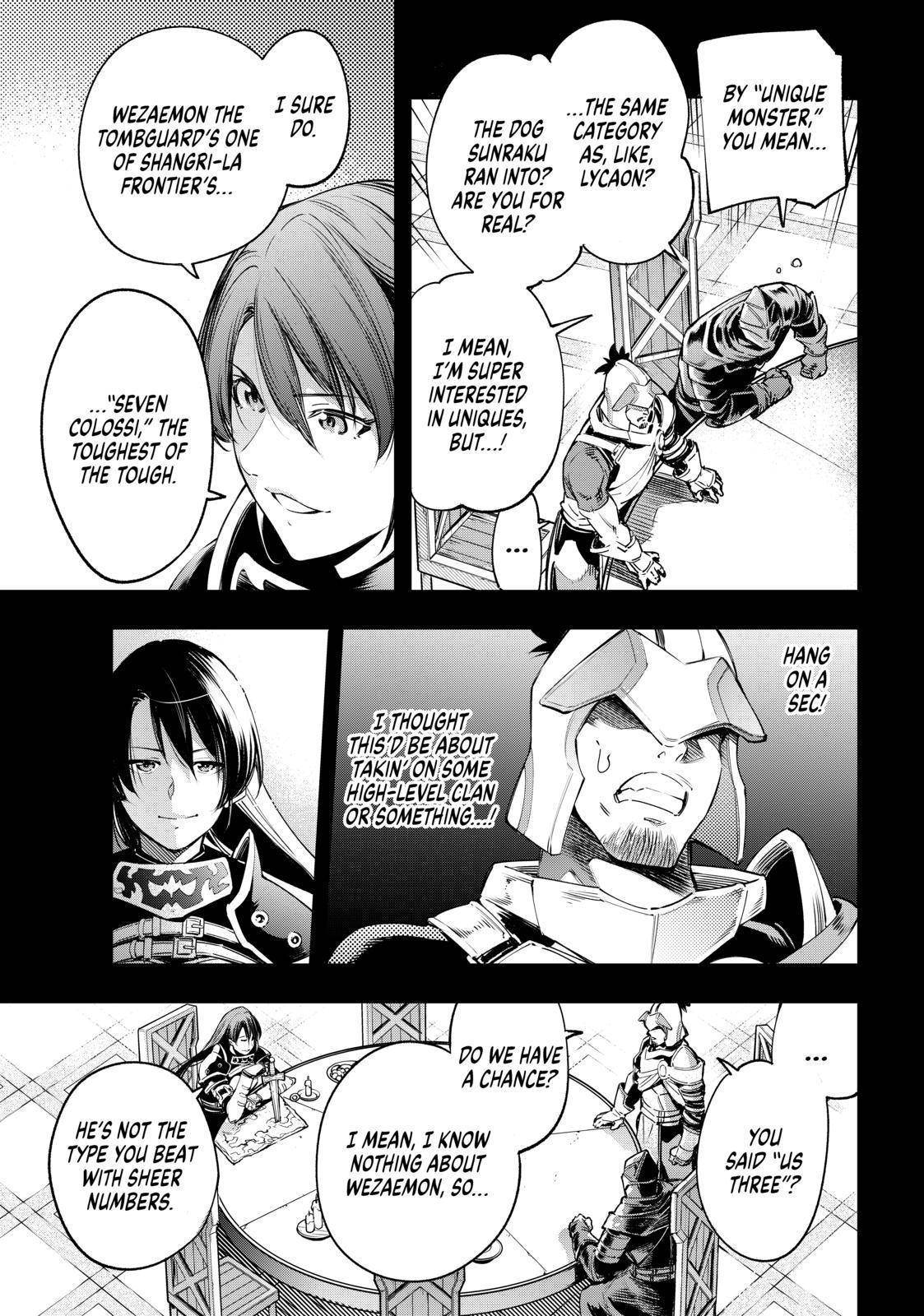 Shangri-La Frontier: Kusoge Hunter, Kami-gee ni Idoman to su Chapter 21 — Page 8
