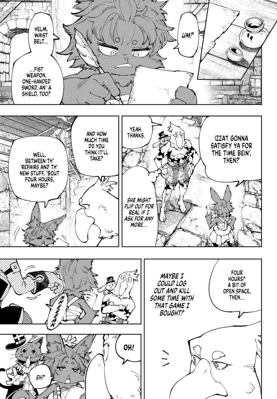 Shangri-La Frontier: Kusoge Hunter, Kami-gee ni Idoman to su Chapter 214 — Page 11