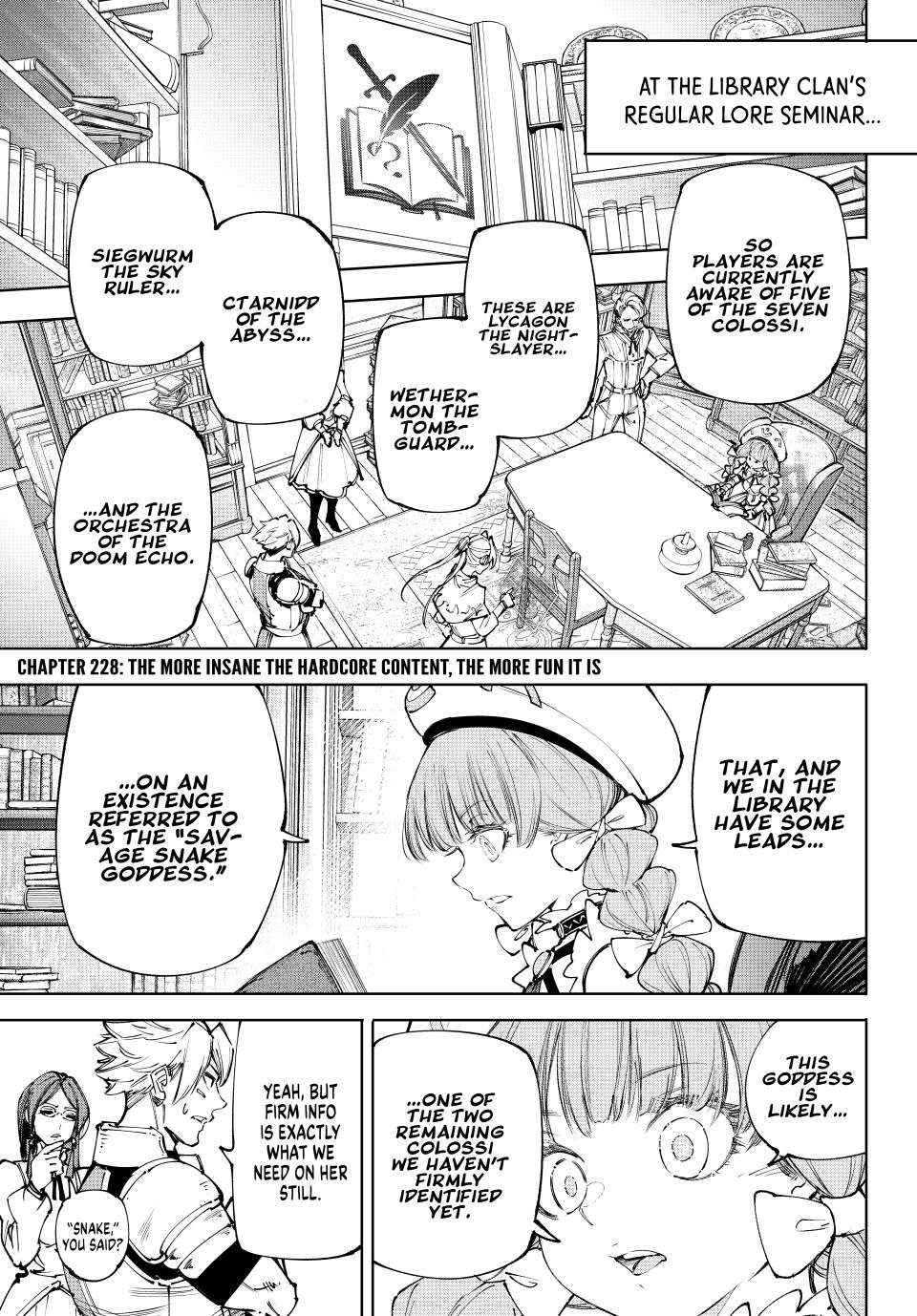 Shangri-La Frontier: Kusoge Hunter, Kami-gee ni Idoman to su Chapter 228 — Page 2