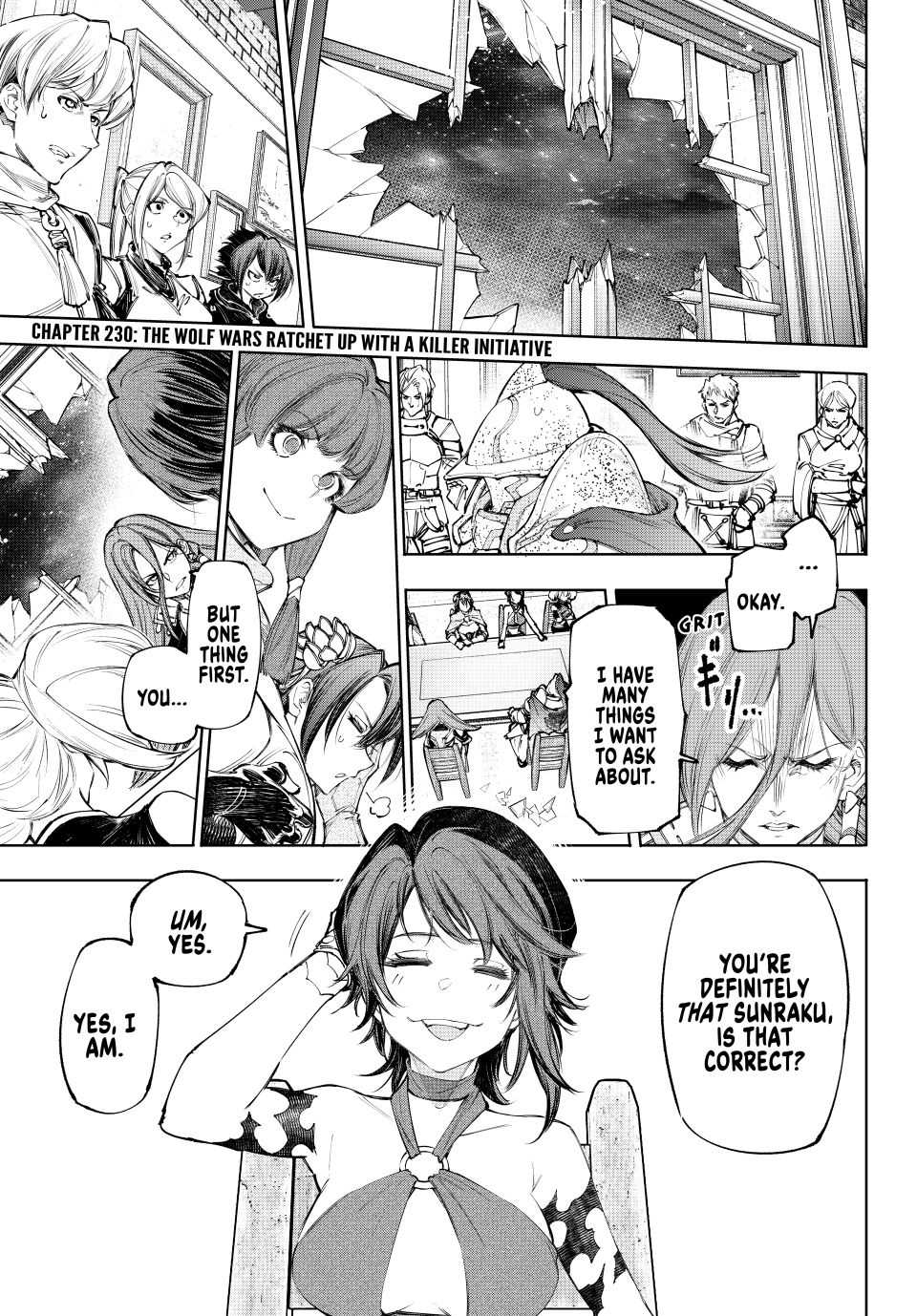 Shangri-La Frontier: Kusoge Hunter, Kami-gee ni Idoman to su Chapter 230 — Page 1