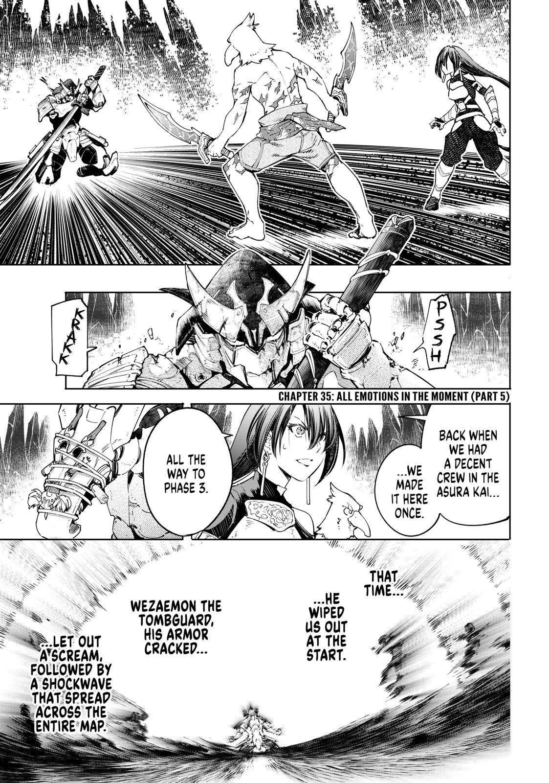 Shangri-La Frontier: Kusoge Hunter, Kami-gee ni Idoman to su Chapter 35 — Page 1