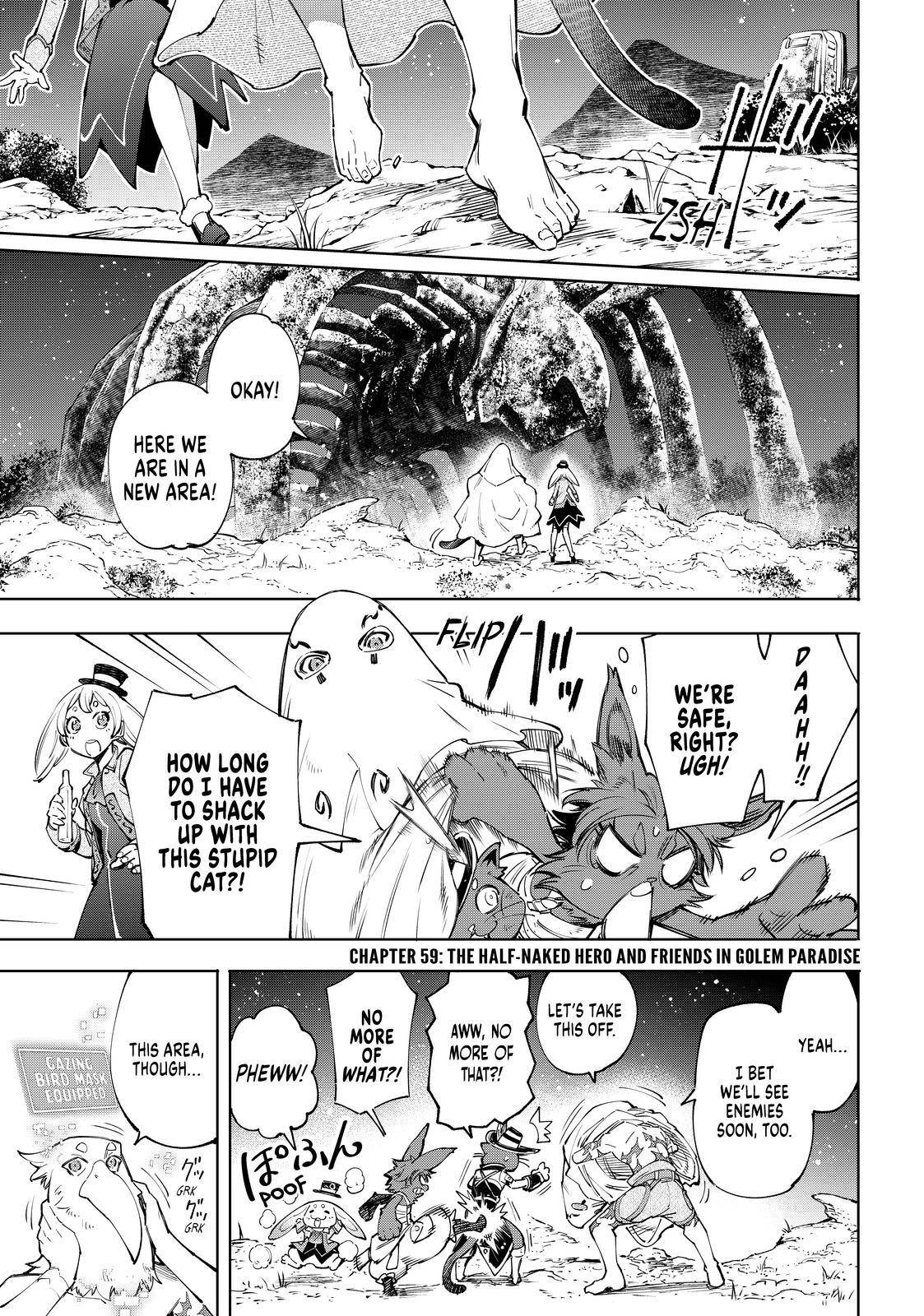 Shangri-La Frontier: Kusoge Hunter, Kami-gee ni Idoman to su Chapter 59 — Page 1