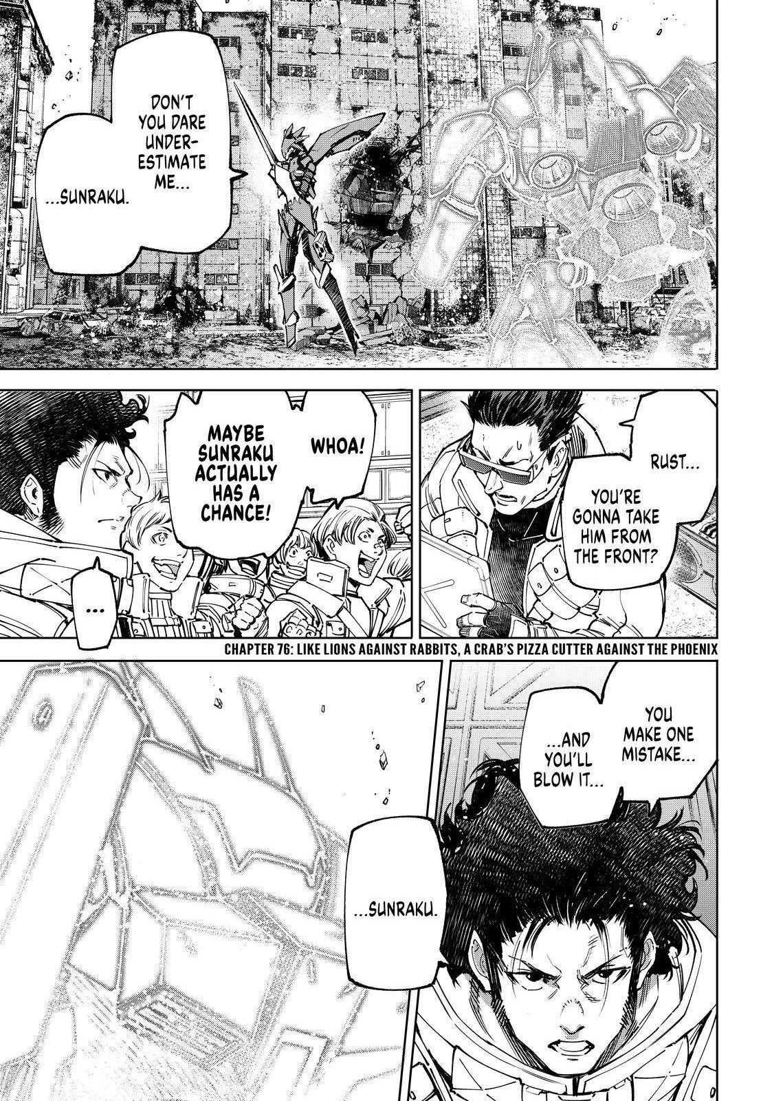 Shangri-La Frontier: Kusoge Hunter, Kami-gee ni Idoman to su Chapter 76 — Page 1