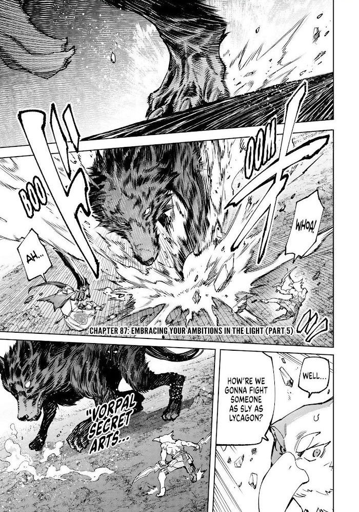 Shangri-La Frontier: Kusoge Hunter, Kami-gee ni Idoman to su Chapter 87 — Page 1