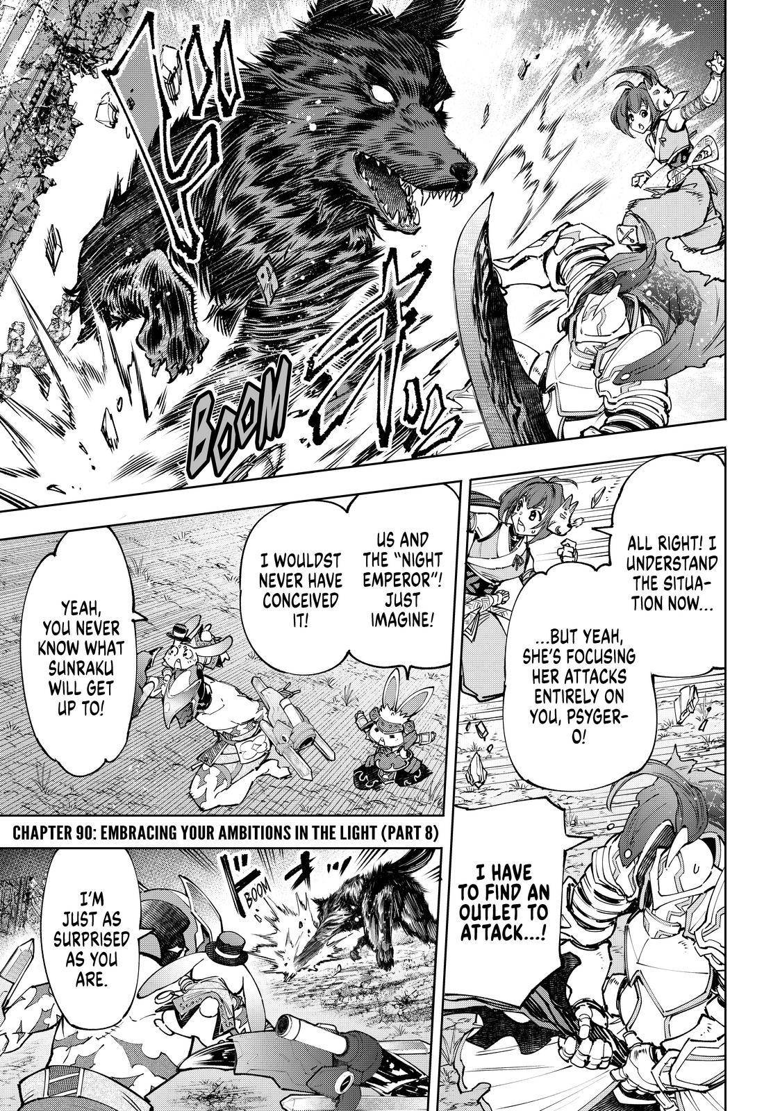 Shangri-La Frontier: Kusoge Hunter, Kami-gee ni Idoman to su Chapter 90 — Page 1