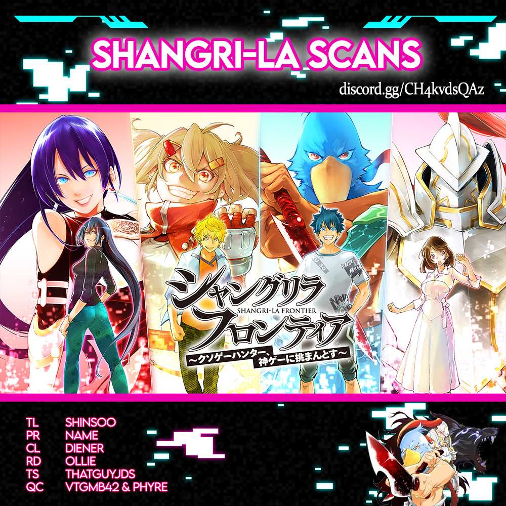 Shangri-La Frontier: Kusoge Hunter, Kami-gee ni Idoman to su Chapter 93 — Page 1