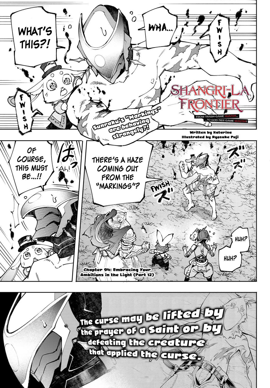 Shangri-La Frontier: Kusoge Hunter, Kami-gee ni Idoman to su Chapter 94 — Page 2