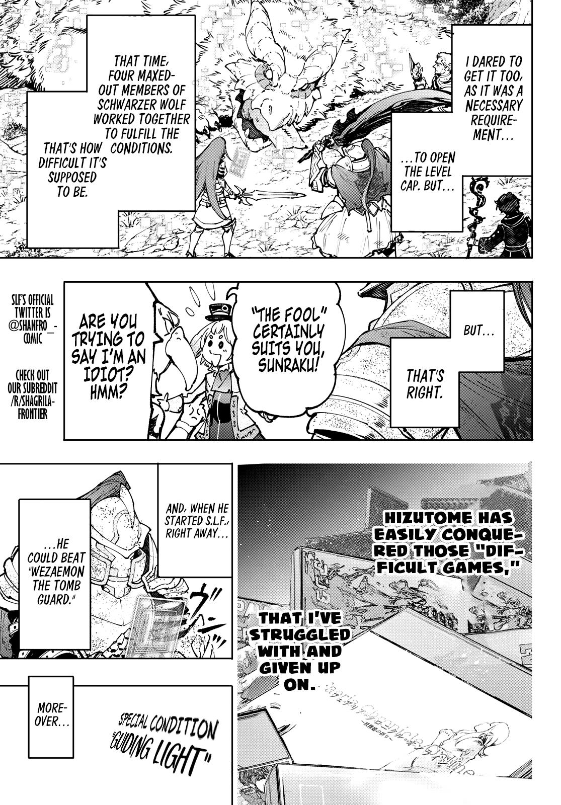 Shangri-La Frontier: Kusoge Hunter, Kami-gee ni Idoman to su Chapter 96 — Page 11