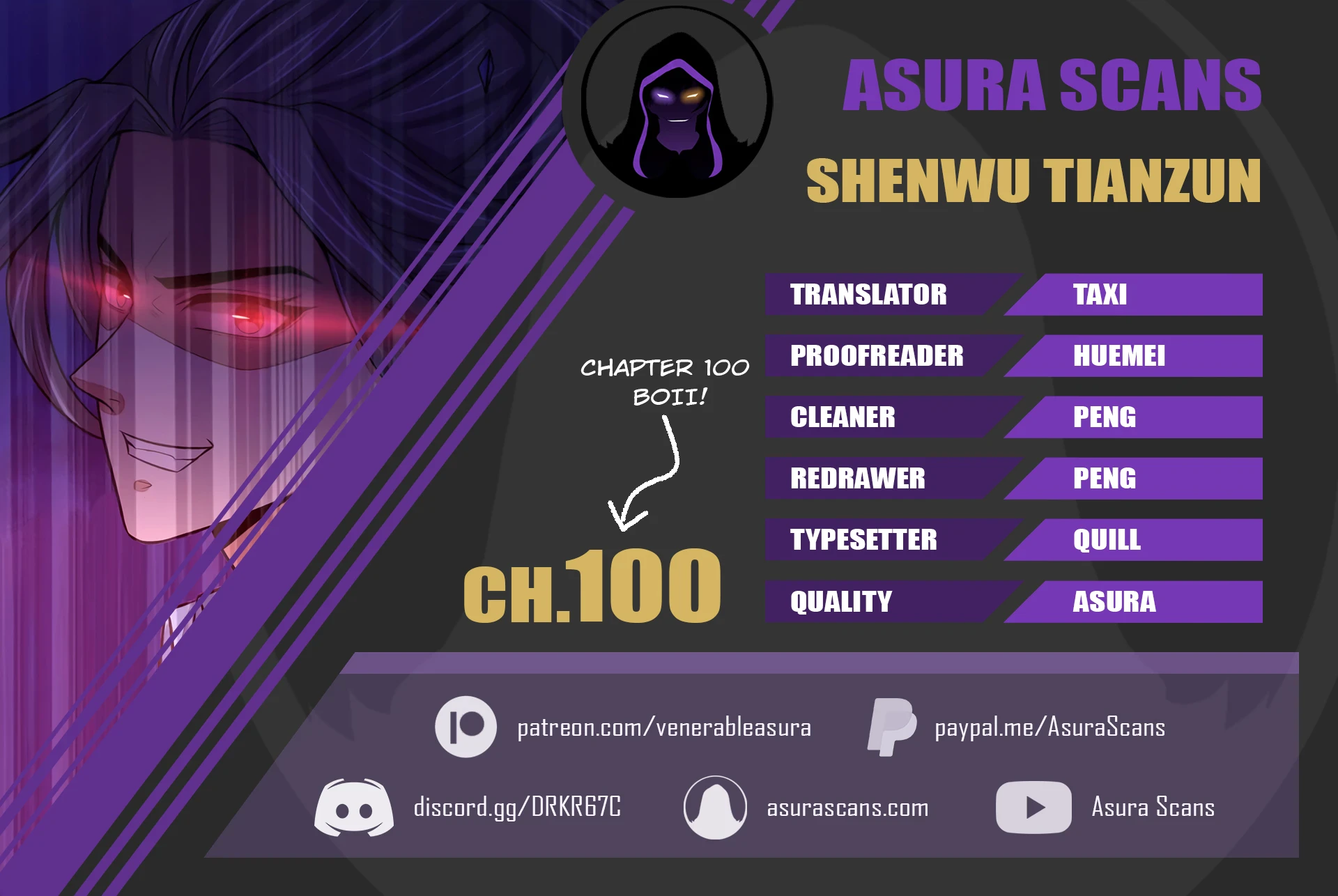 Shenwu Tianzun Chapter 100 — Page 1