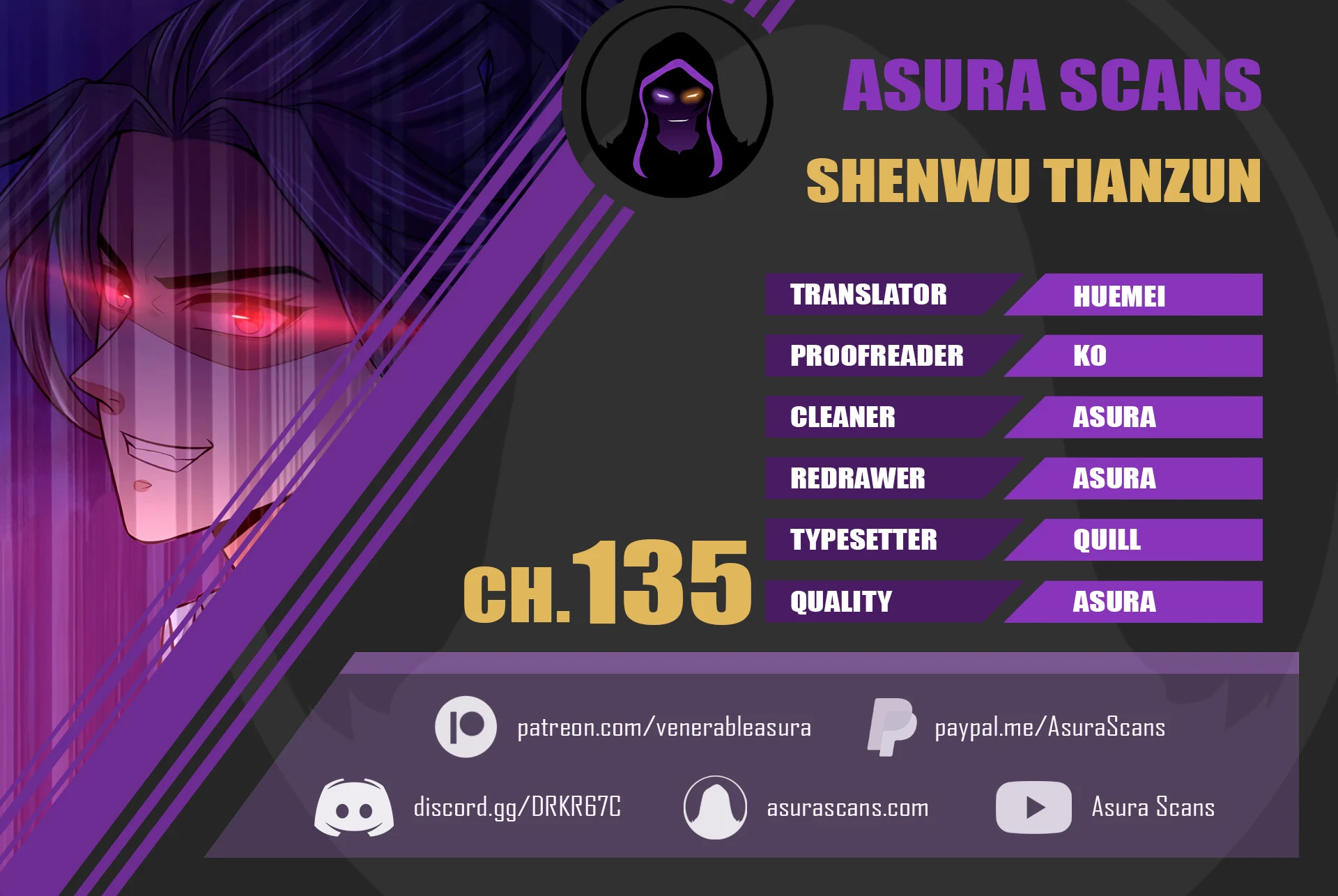 Shenwu Tianzun Chapter 135 — Page 1