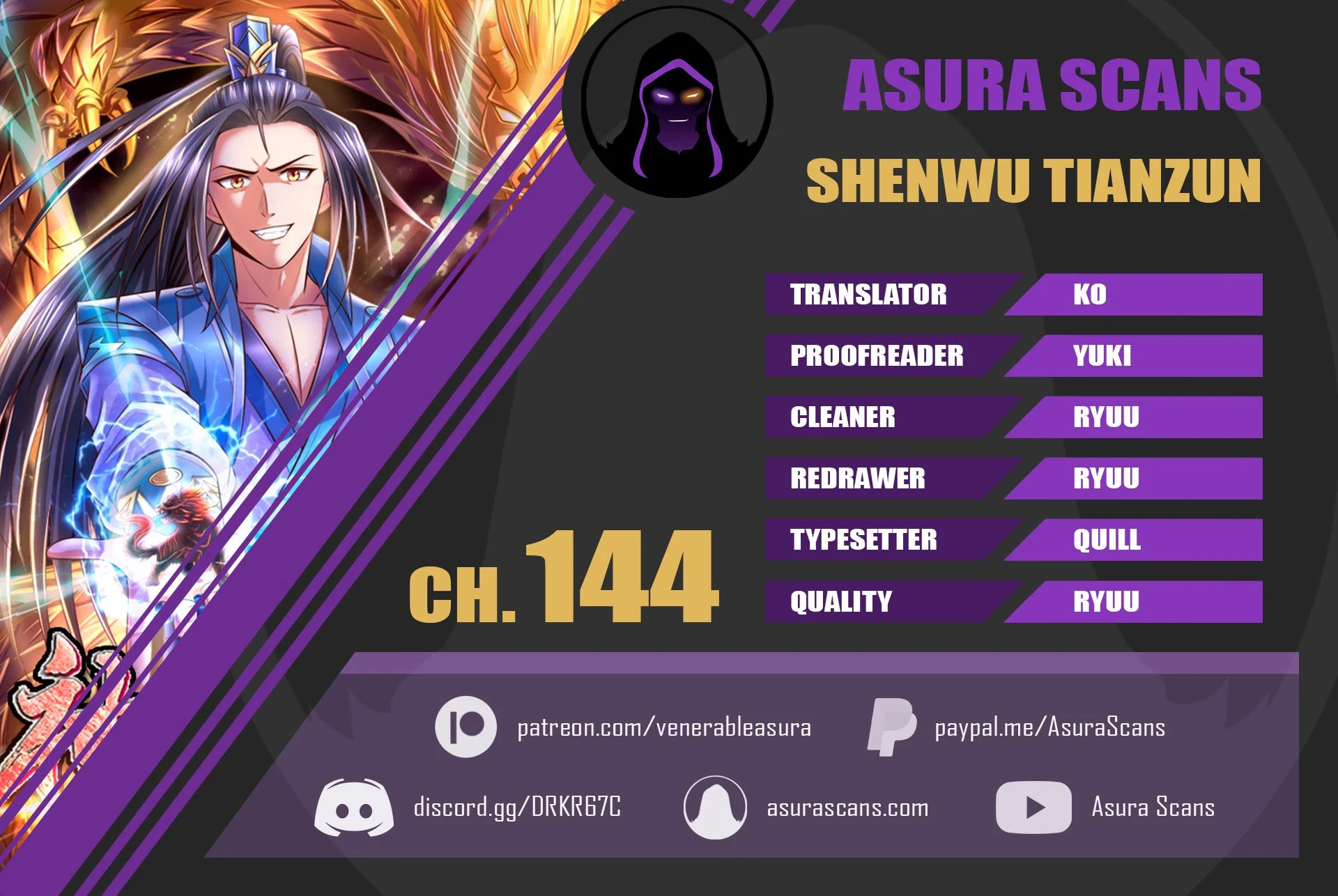 Shenwu Tianzun Chapter 144 — Page 1