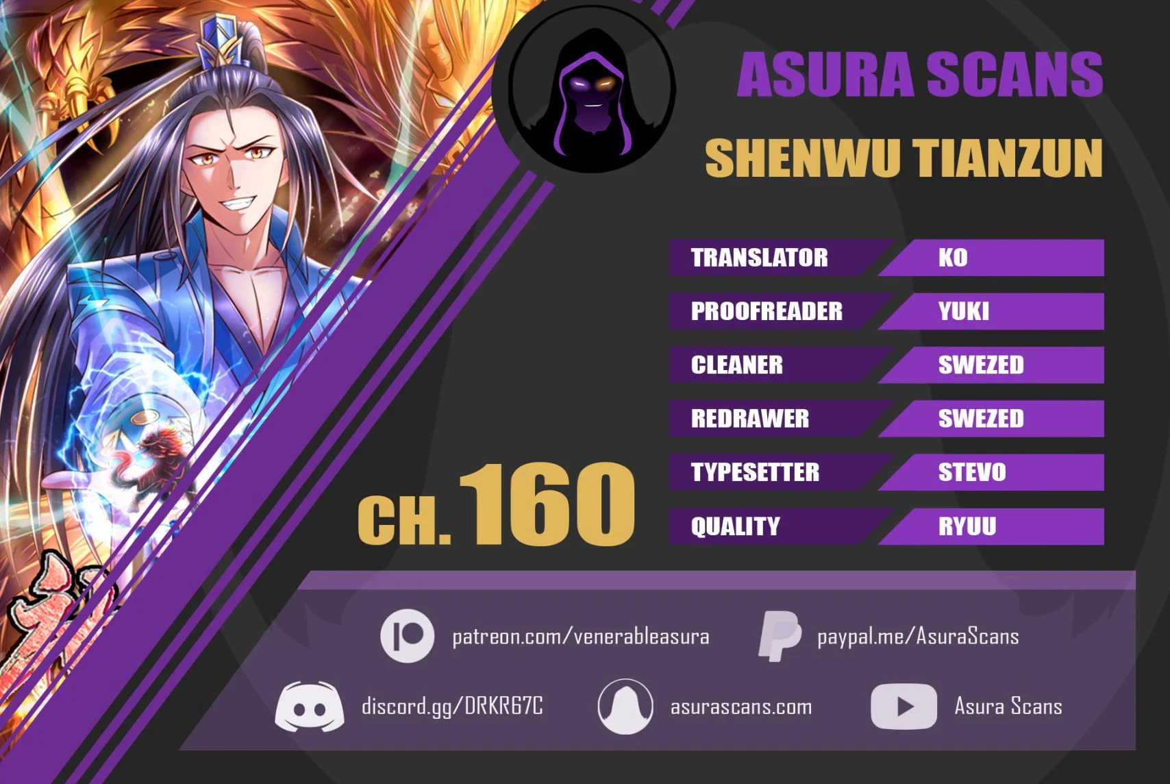 Shenwu Tianzun Chapter 160 — Page 1