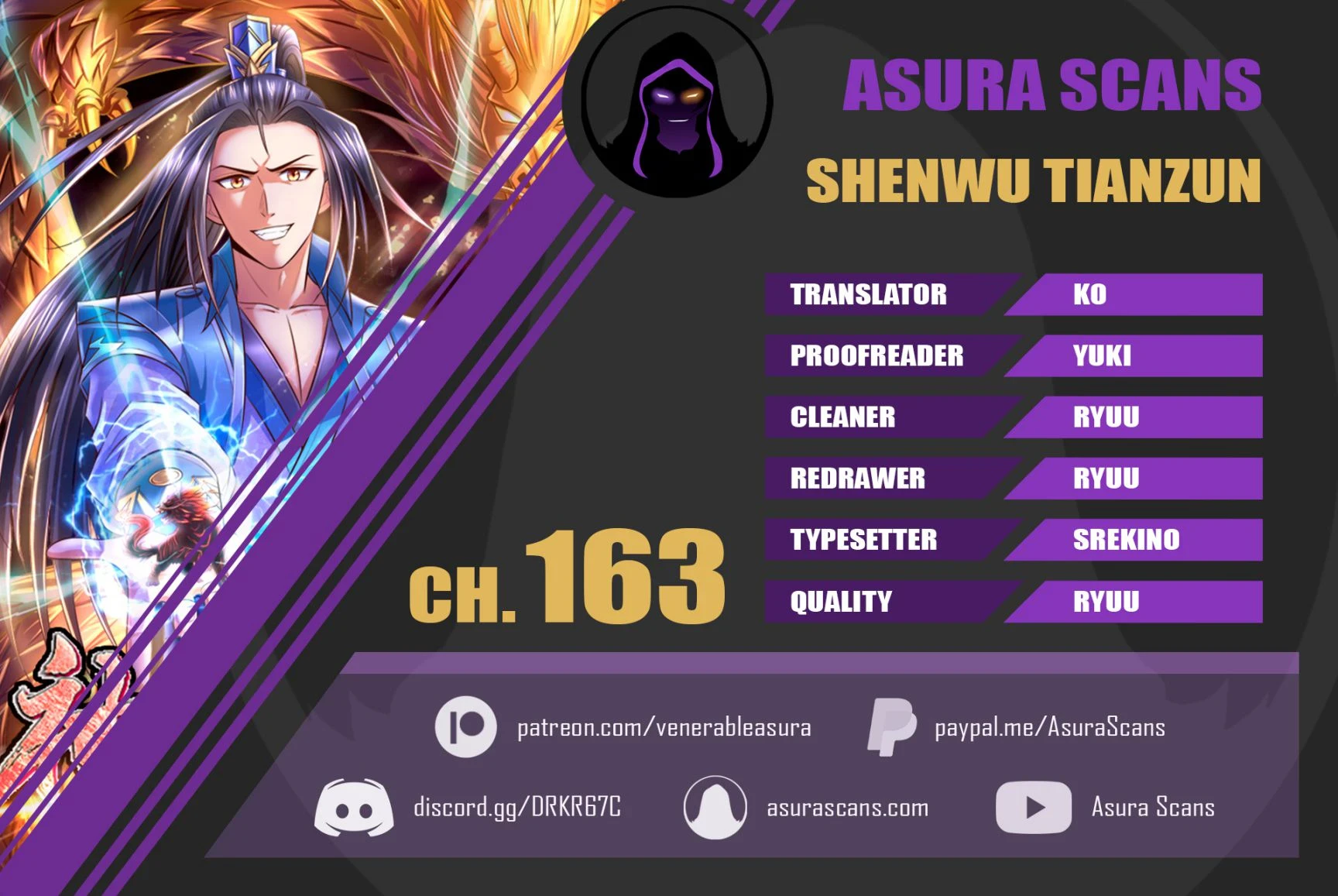 Shenwu Tianzun Chapter 161 — Page 1