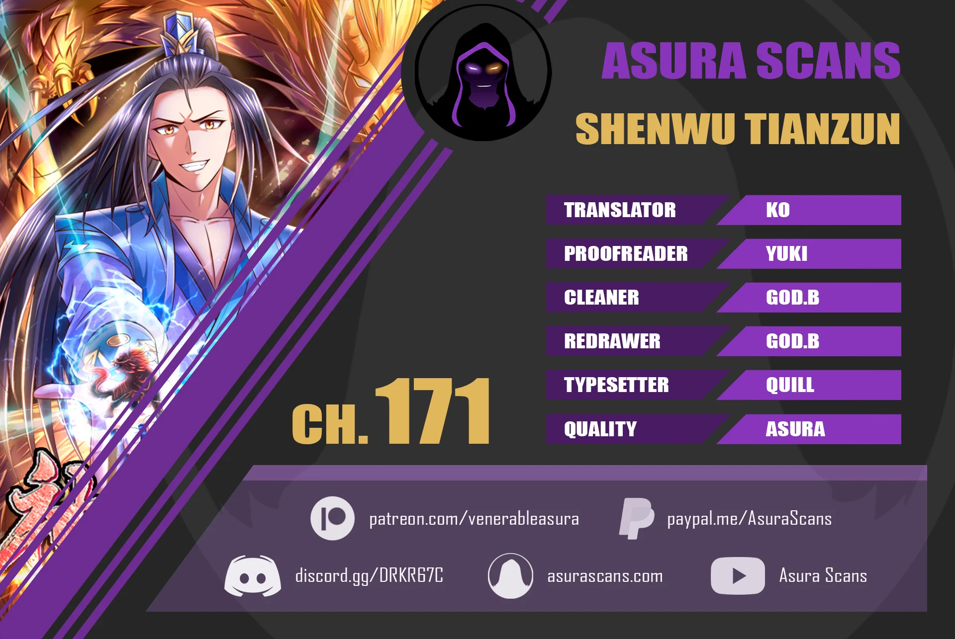 Shenwu Tianzun Chapter 171 — Page 1