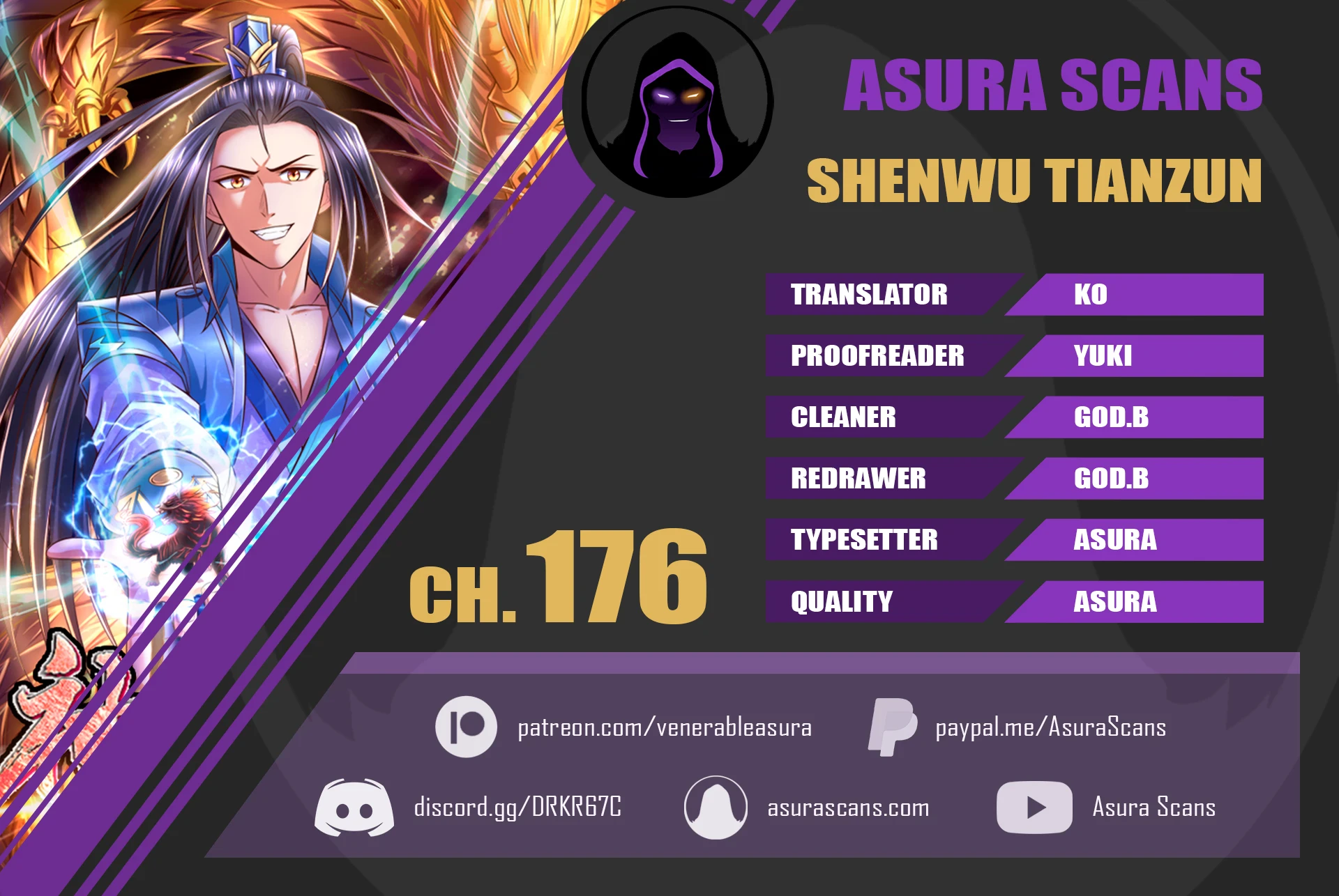 Shenwu Tianzun Chapter 176 — Page 1