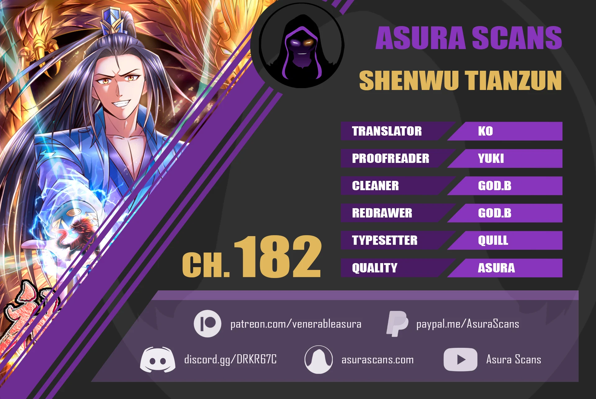 Shenwu Tianzun Chapter 182 — Page 1