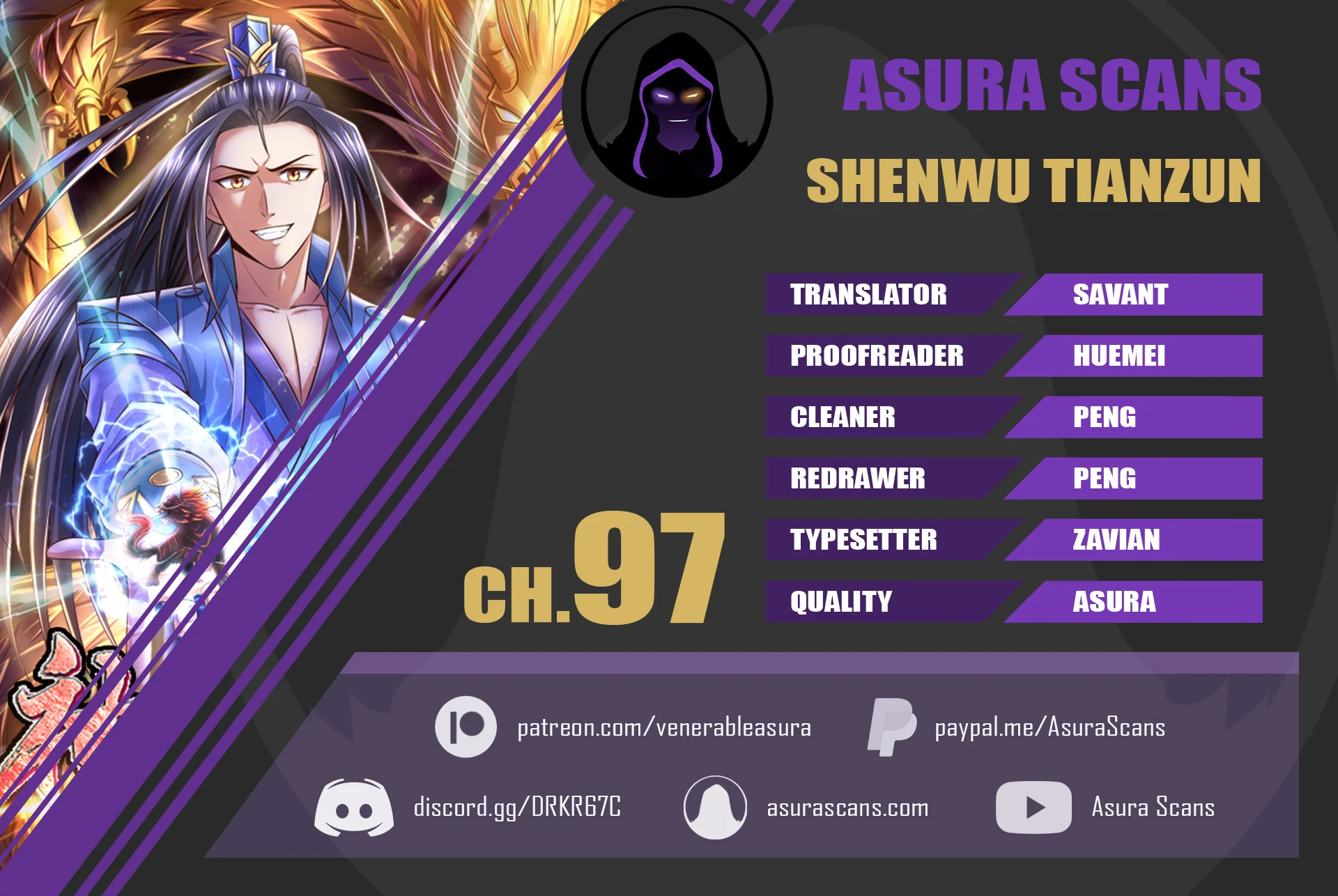 Shenwu Tianzun Chapter 97 — Page 1