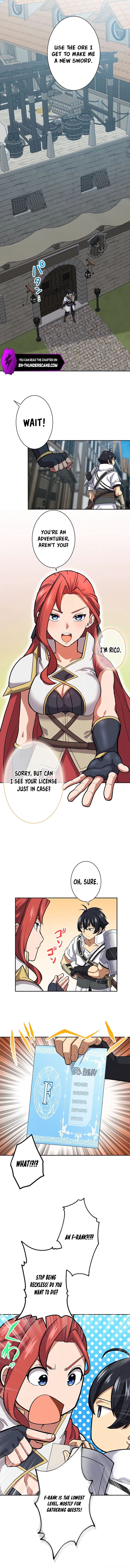 Shijou Saikyou no Mahou Kenshi, F Rank Boukensha ni Tensei Suru (2024) Chapter 11 — Page 5