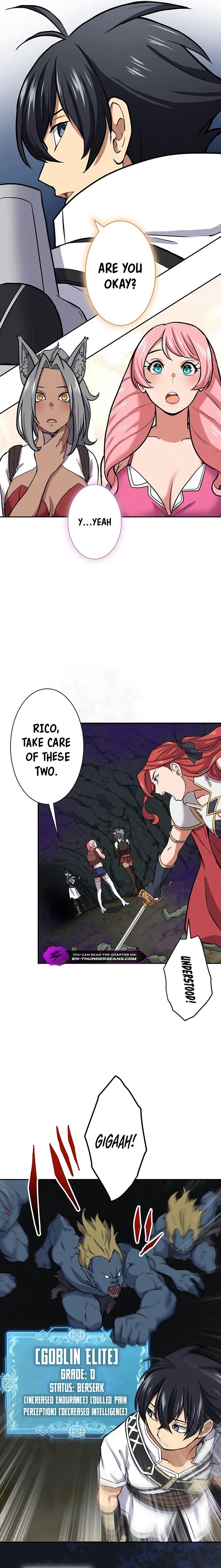 Shijou Saikyou no Mahou Kenshi, F Rank Boukensha ni Tensei Suru (2024) Chapter 16 — Page 9