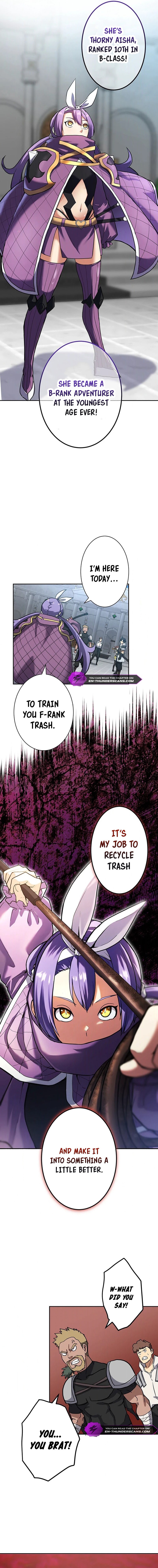Shijou Saikyou no Mahou Kenshi, F Rank Boukensha ni Tensei Suru (2024) Chapter 17 — Page 11