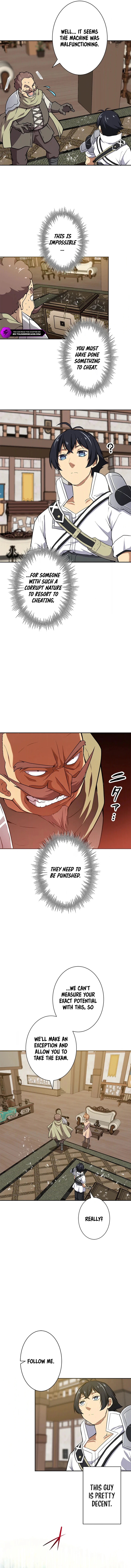 Shijou Saikyou no Mahou Kenshi, F Rank Boukensha ni Tensei Suru (2024) Chapter 3 — Page 10