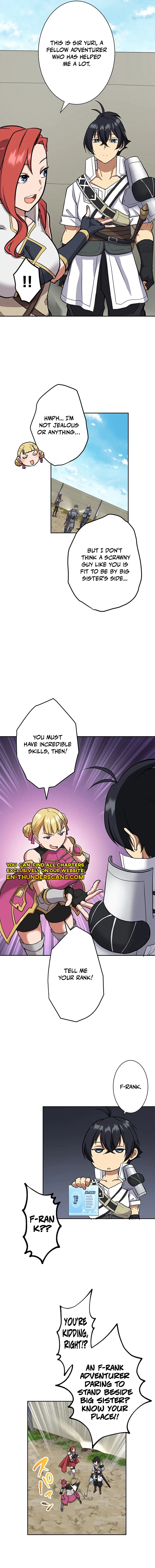 Shijou Saikyou no Mahou Kenshi, F Rank Boukensha ni Tensei Suru (2024) Chapter 31 — Page 9