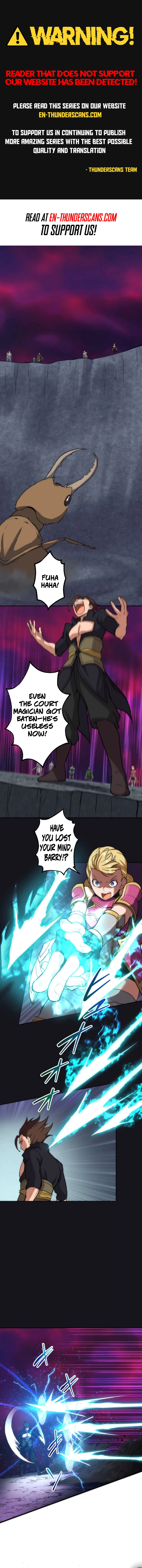 Shijou Saikyou no Mahou Kenshi, F Rank Boukensha ni Tensei Suru (2024) Chapter 37 — Page 1
