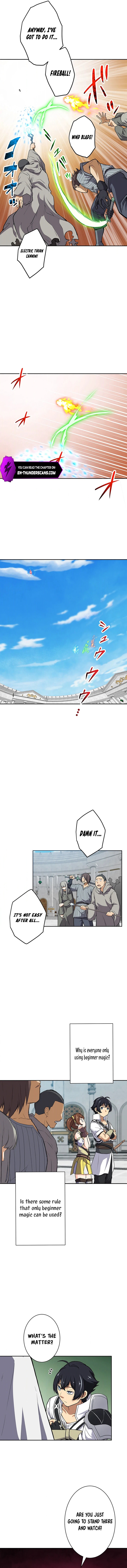 Shijou Saikyou no Mahou Kenshi, F Rank Boukensha ni Tensei Suru (2024) Chapter 4 — Page 8