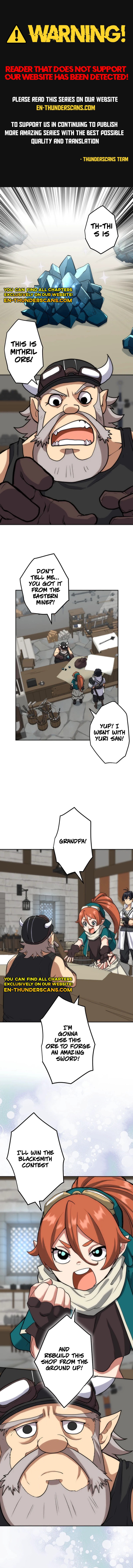 Shijou Saikyou no Mahou Kenshi, F Rank Boukensha ni Tensei Suru (2024) Chapter 44 — Page 1