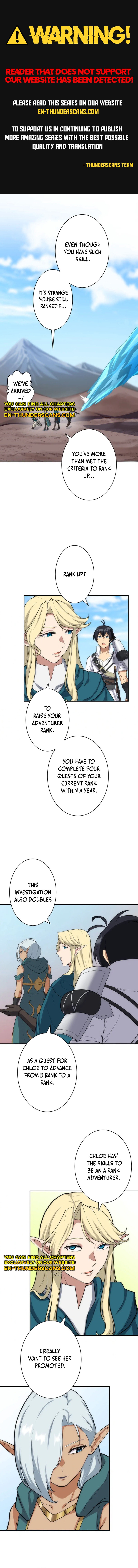 Shijou Saikyou no Mahou Kenshi, F Rank Boukensha ni Tensei Suru (2024) Chapter 46 — Page 1