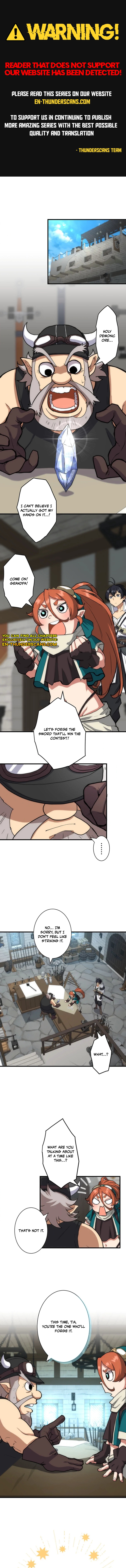 Shijou Saikyou no Mahou Kenshi, F Rank Boukensha ni Tensei Suru (2024) Chapter 50 — Page 1