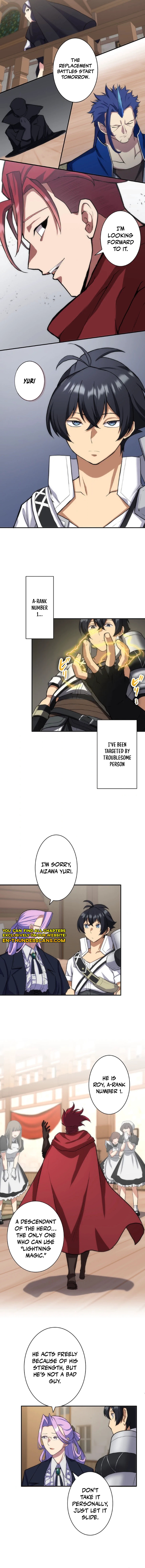 Shijou Saikyou no Mahou Kenshi, F Rank Boukensha ni Tensei Suru (2024) Chapter 54 — Page 2