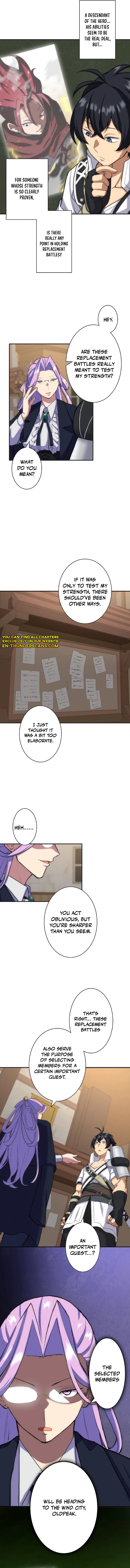 Shijou Saikyou no Mahou Kenshi, F Rank Boukensha ni Tensei Suru (2024) Chapter 54 — Page 3