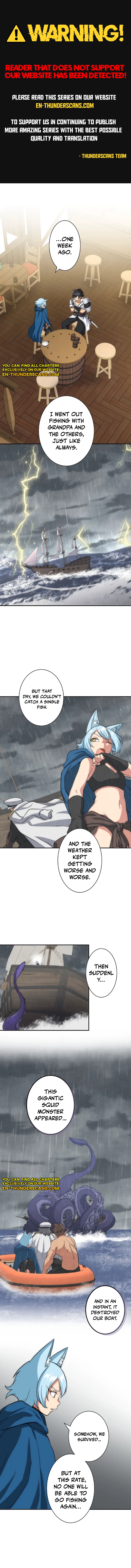 Shijou Saikyou no Mahou Kenshi, F Rank Boukensha ni Tensei Suru (2024) Chapter 57 — Page 1