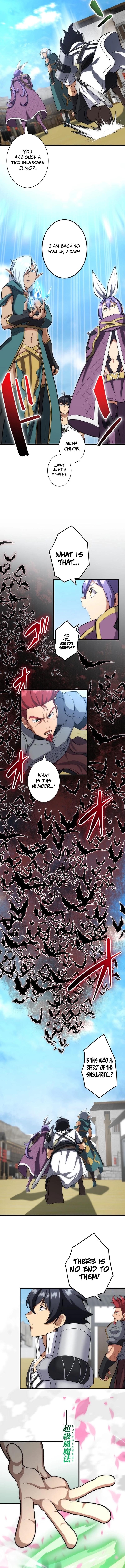 Shijou Saikyou no Mahou Kenshi, F Rank Boukensha ni Tensei Suru (2024) Chapter 60 — Page 9