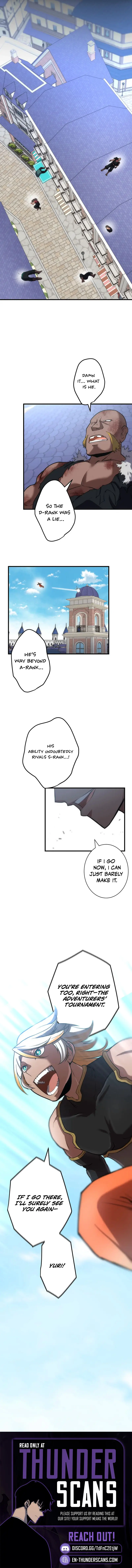 Shijou Saikyou no Mahou Kenshi, F Rank Boukensha ni Tensei Suru (2024) Chapter 71 — Page 9