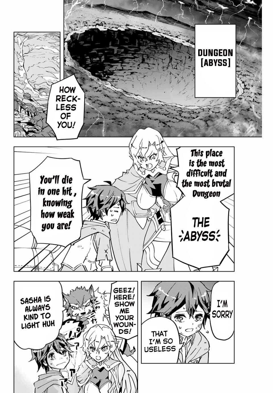 Shinjiteita Nakama-tachi ni Dungeon Okuchi de Korosarekaketa ga Gift "Mugen Gacha" de Level 9999 no Nakama-tachi o Te ni Irete Moto Party Member to Sekai ni Fukushuu & "Zamaa!" Shimasu! Chapter 1 — Page 8