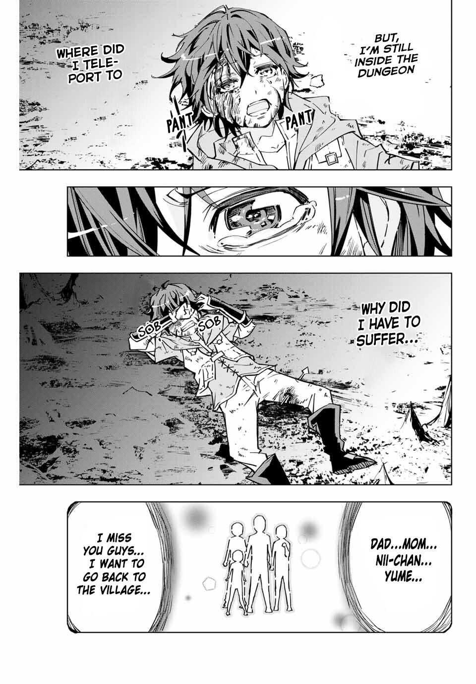 Shinjiteita Nakama-tachi ni Dungeon Okuchi de Korosarekaketa ga Gift "Mugen Gacha" de Level 9999 no Nakama-tachi o Te ni Irete Moto Party Member to Sekai ni Fukushuu & "Zamaa!" Shimasu! Chapter 1 — Page 33