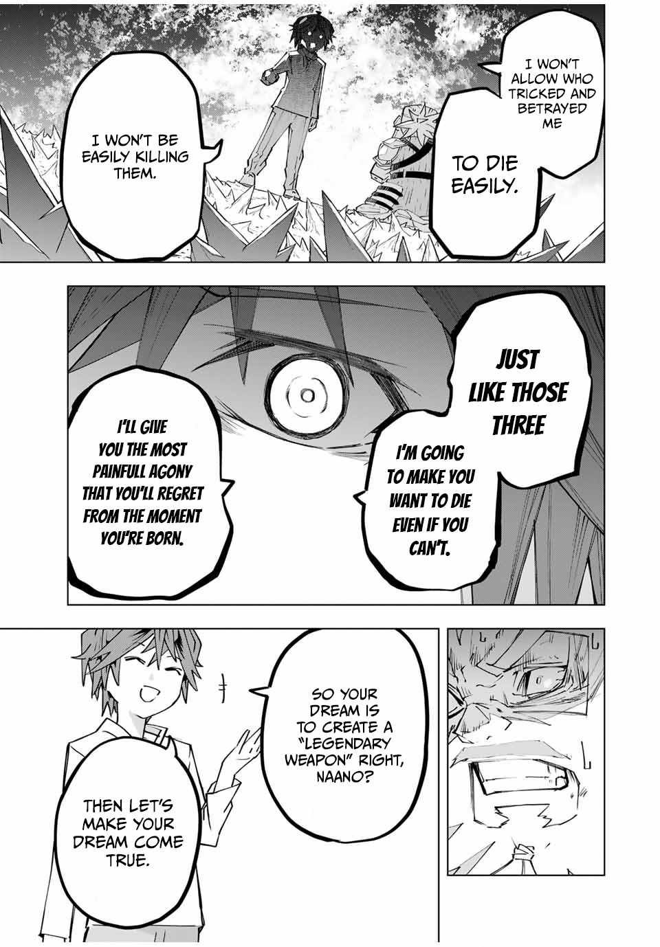 Shinjiteita Nakama-tachi ni Dungeon Okuchi de Korosarekaketa ga Gift "Mugen Gacha" de Level 9999 no Nakama-tachi o Te ni Irete Moto Party Member to Sekai ni Fukushuu & "Zamaa!" Shimasu! Chapter 113 — Page 17